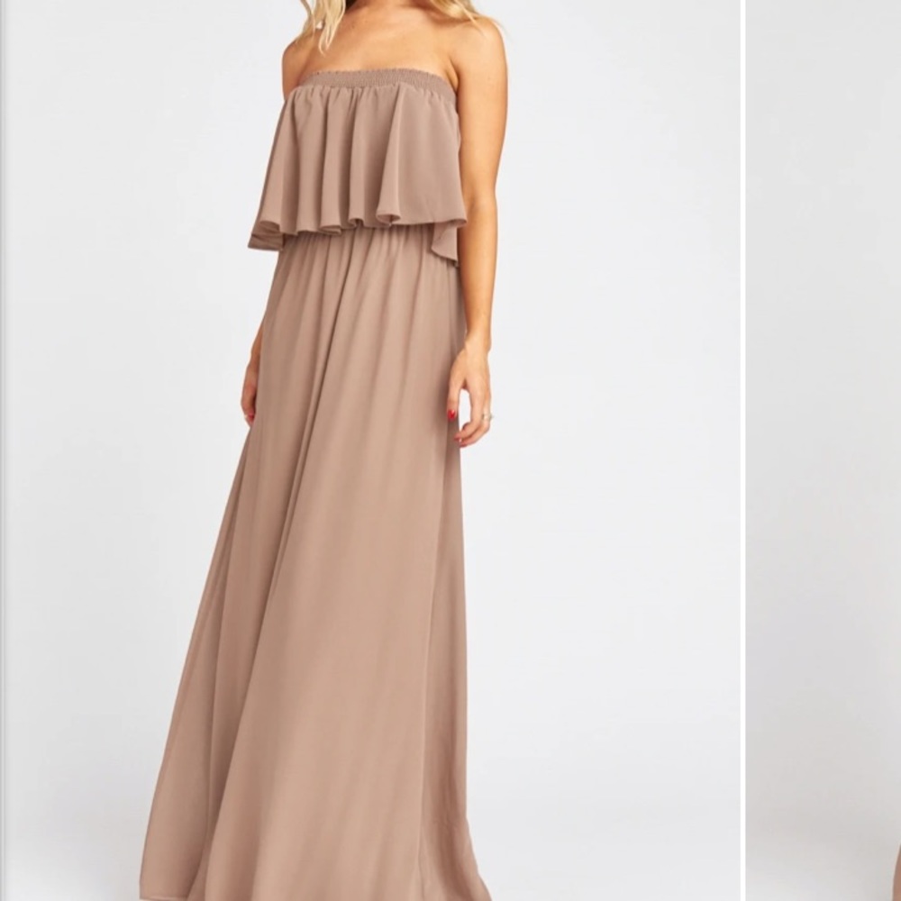 Show me your Mumu Hacienda Maxi Dress Dune
